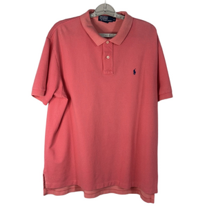 Polo by Ralph Lauren Polo Shirt in Salmon Pink Size XL